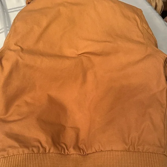 Carhartt Kids' Tan Hooded Puffer Jacket - Picture 6 of 6